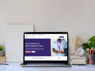 care website redesign