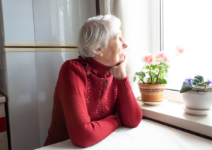 elderly parent living alone